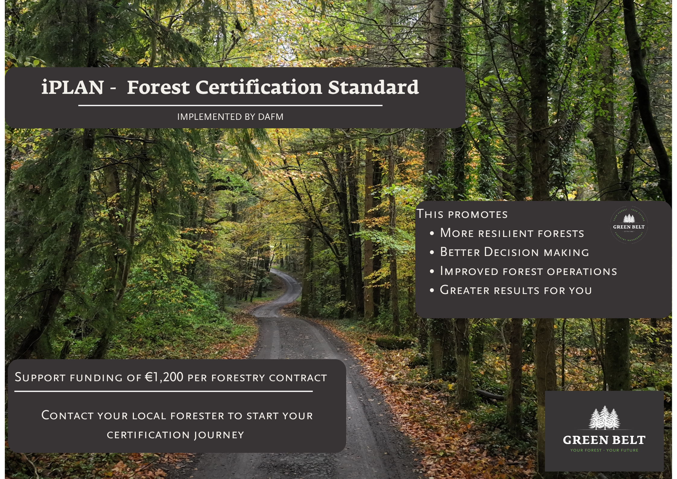 DAFM IPLAN FOREST CERTIFICATION