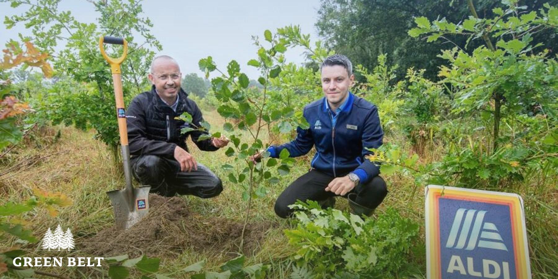 Green Belt establishes a native woodland