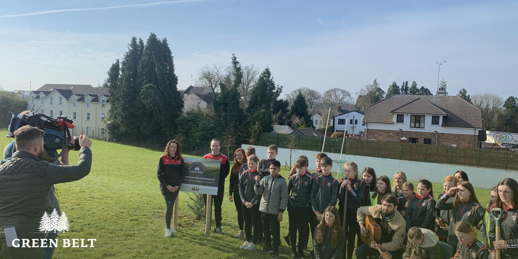 Tree Planting in Virginia National School