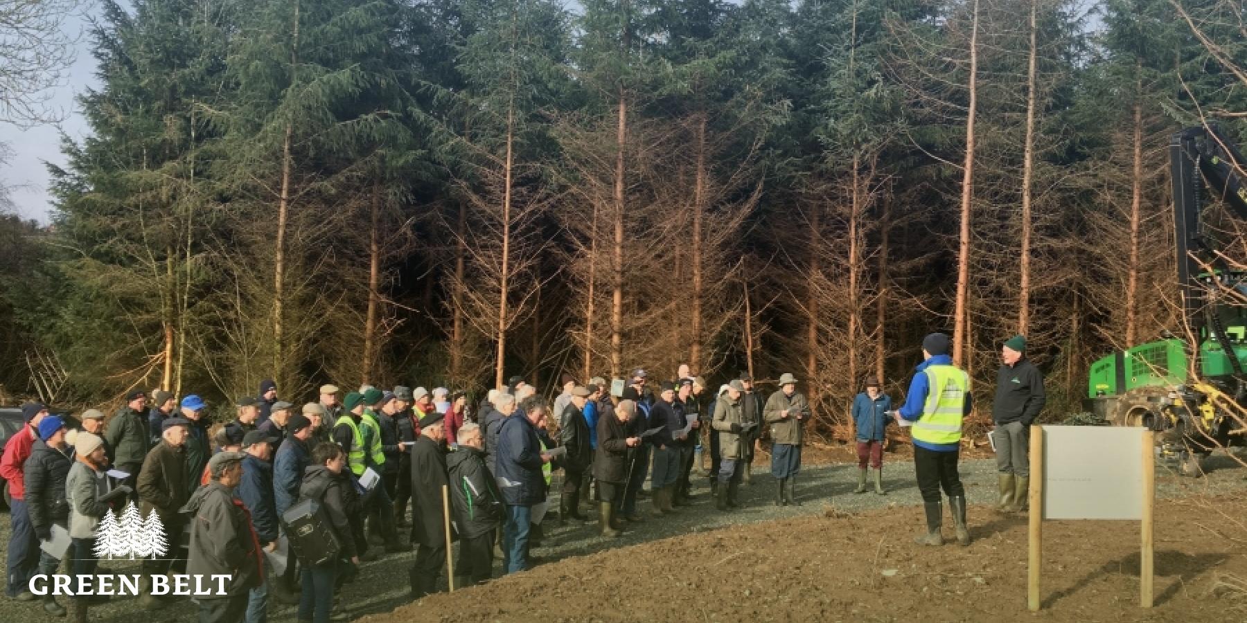 Thinning Event hosted by Green Belt