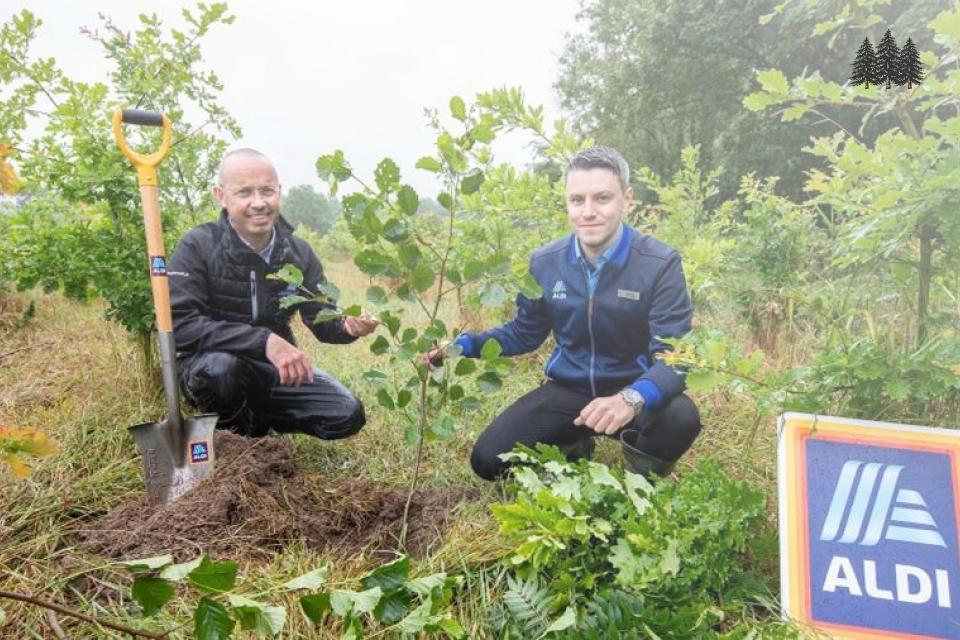 Green Belt establishes a native woodland